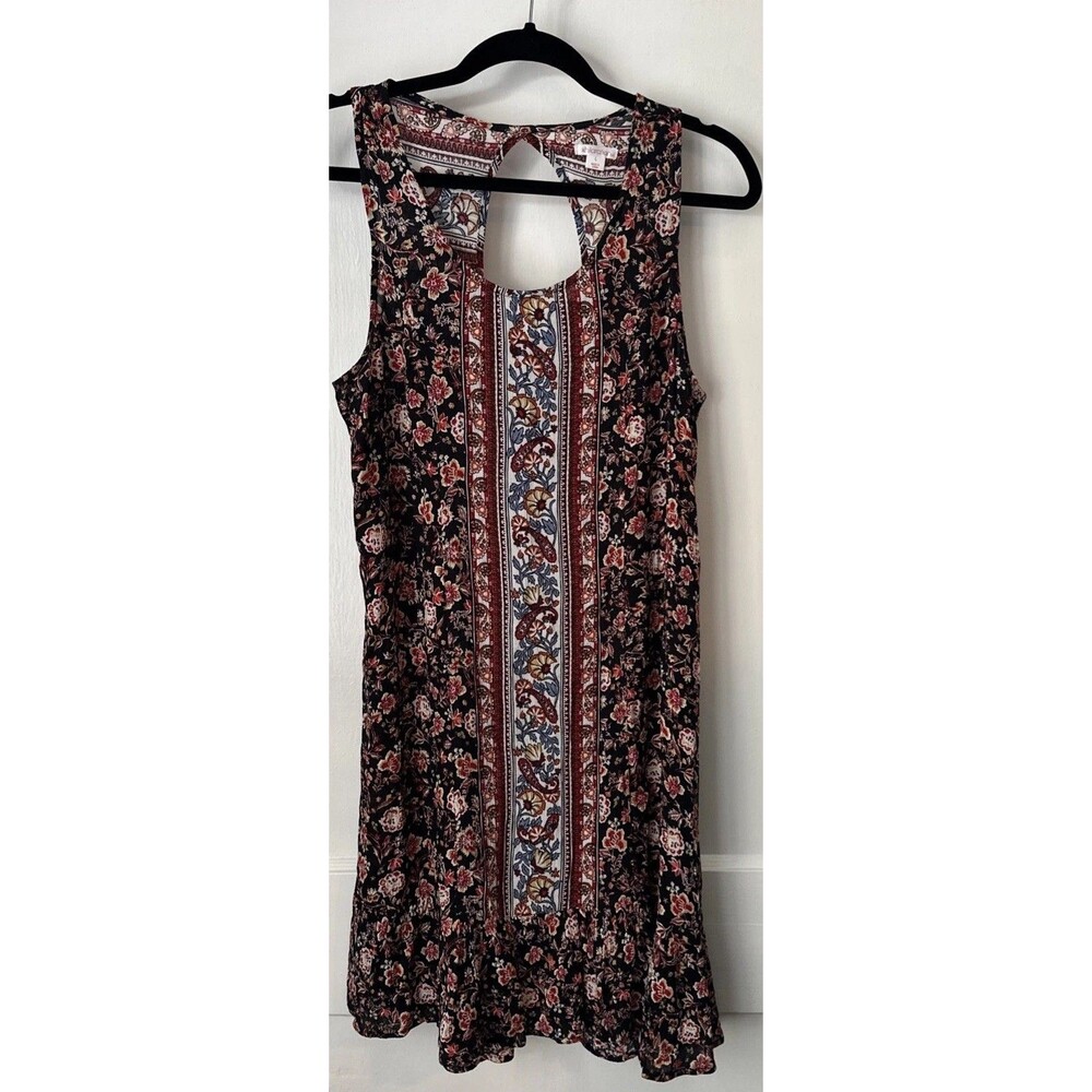 New Xhileration Floral Dress Knee Length Women's Large Coastal Granddaughter